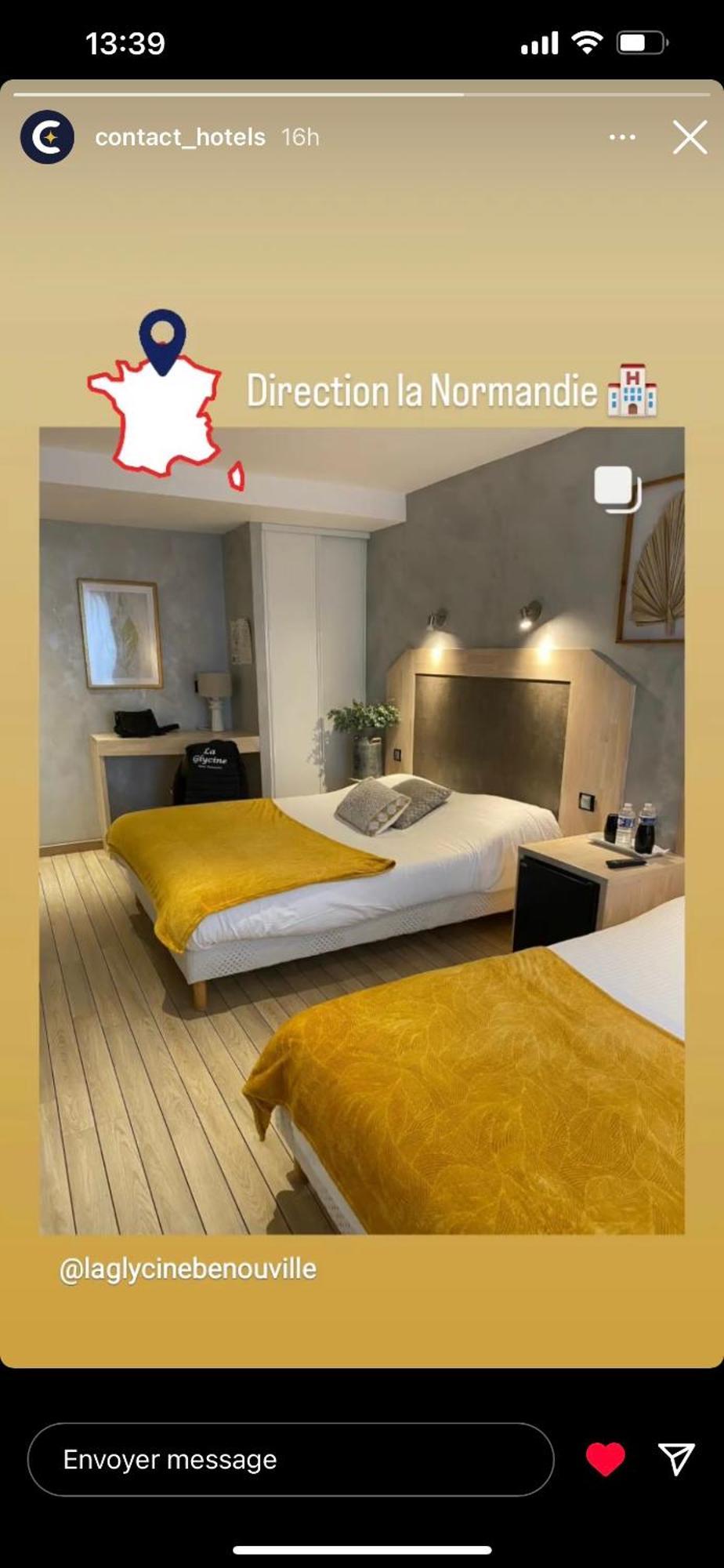 La Glycine Hotel, Spa Et Bien-Etre Bénouville Εξωτερικό φωτογραφία
